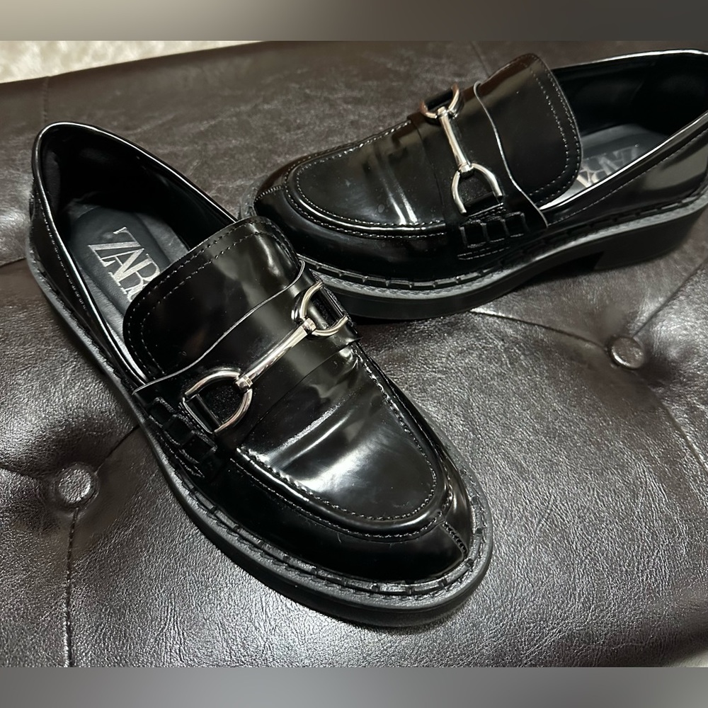 Zara loafers
